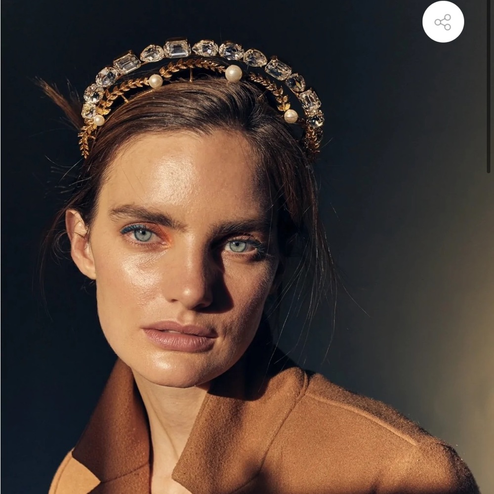 Lelet NY Marina Pearl Crown Headband